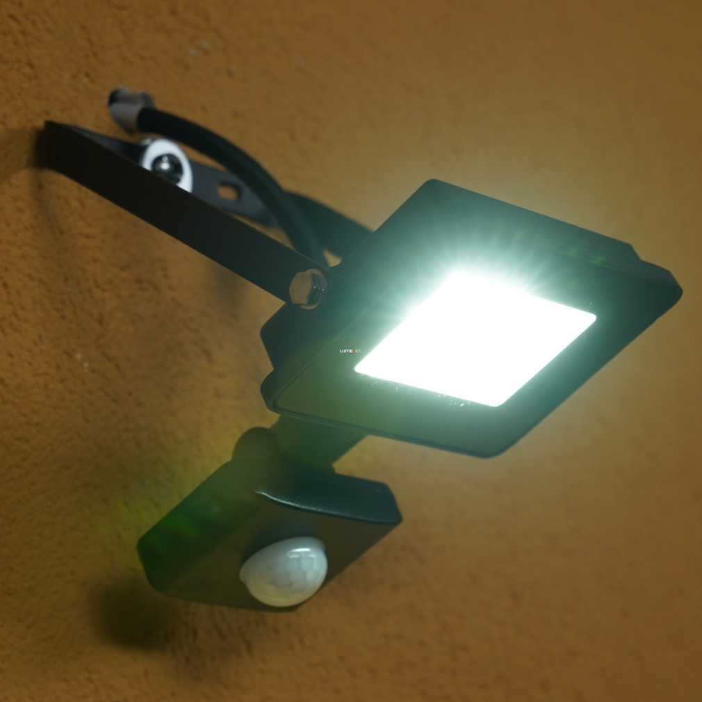 Reflector LED cu senzor de mișcare 10W 900lm, negru - EcoSpot2 GAO 8177H