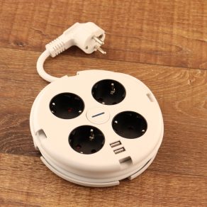 Splitter cvadruplu 1,4 metri (2xUSB)