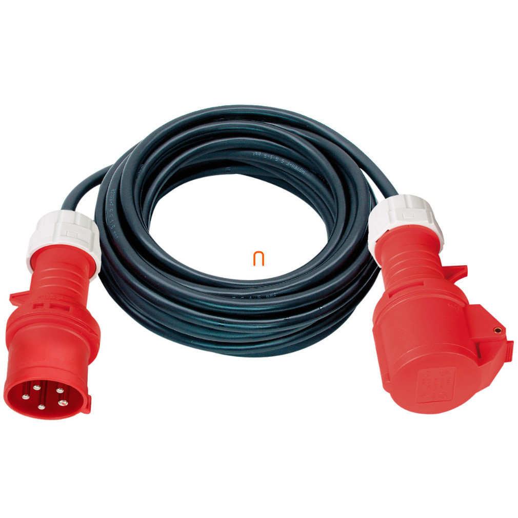 Prelungitor industrial trifazic cu oscilare, 20 m, negru