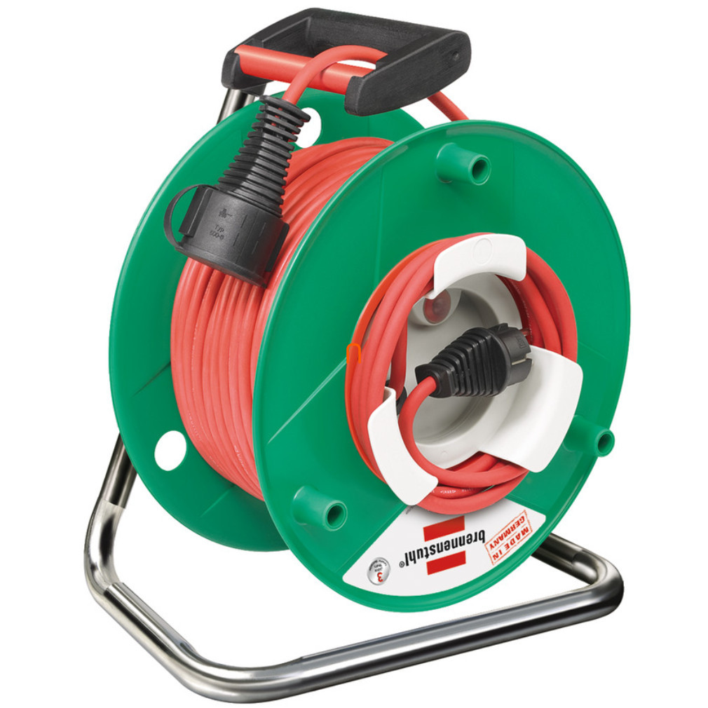 Cablul de exterior cu cablu de 50 metri, 1 mufă, verde/roșu (Garant G+Bretec)