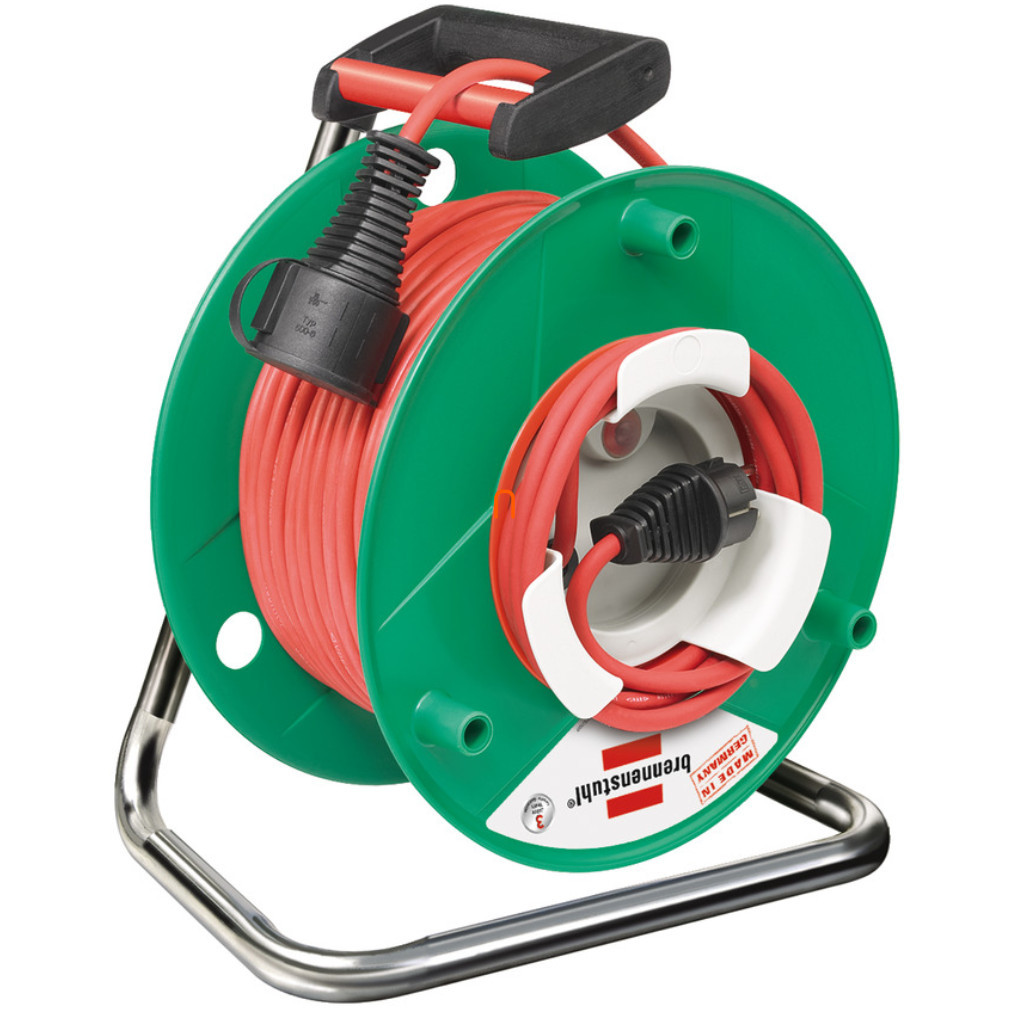 Cablu pentru exterior cu cablu de 25 metri, 1 mufă, verde/roșu (Garant G+Bretec)