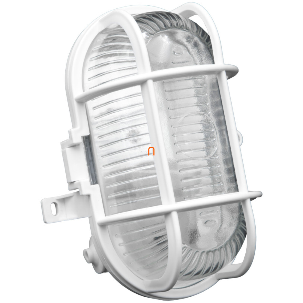 Lampa de navă cu grilaj de protecție, culoare albă, ovală - Brennenstuhl 1270420