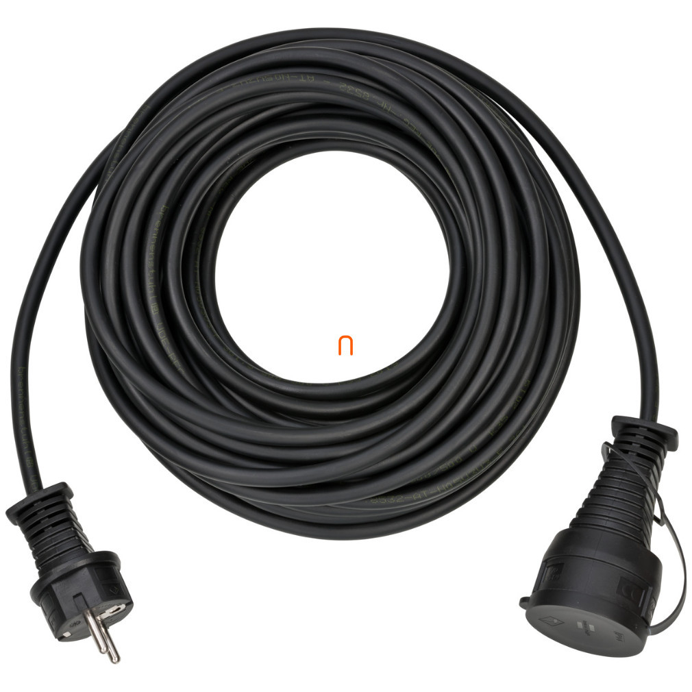 Prelungitor exterior negru 25 m