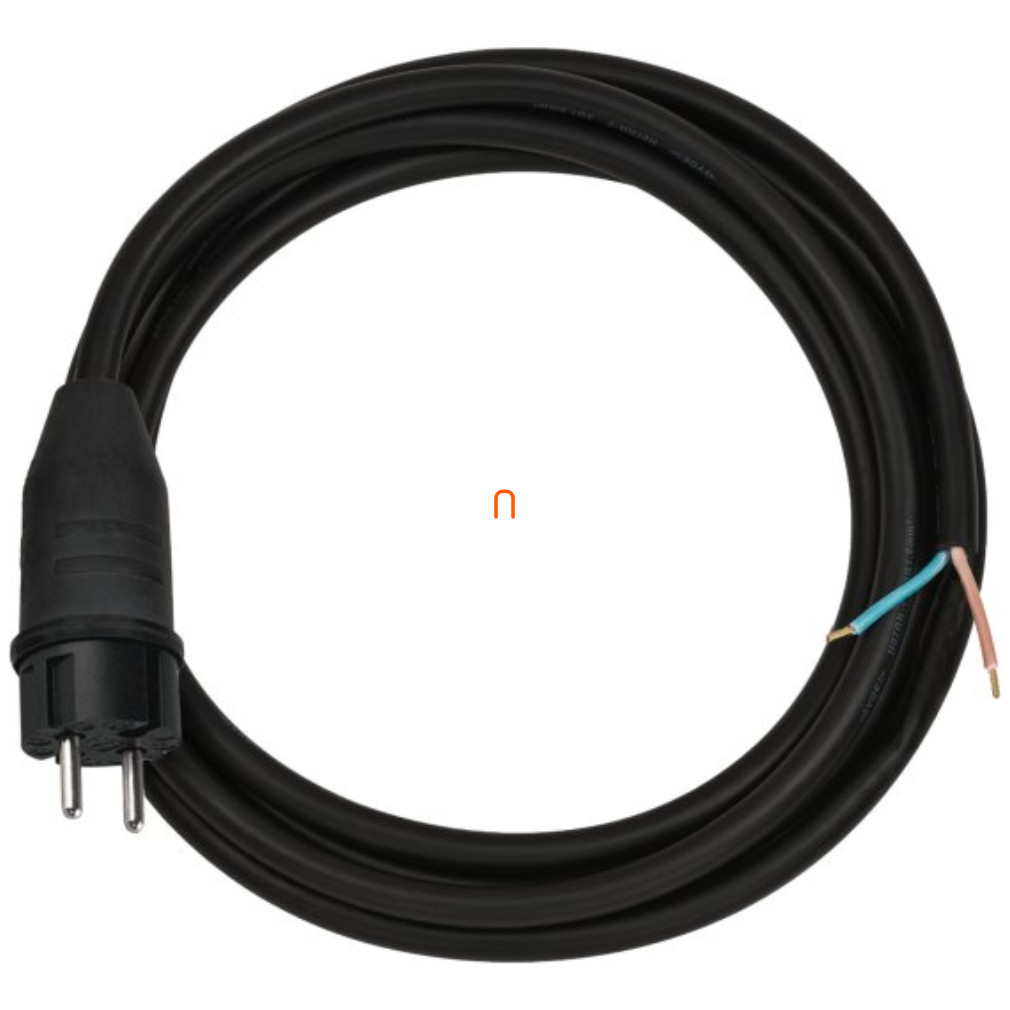 Cablu robust pentru conectare în exterior, fără priză, 10 m (2x1 mm2)