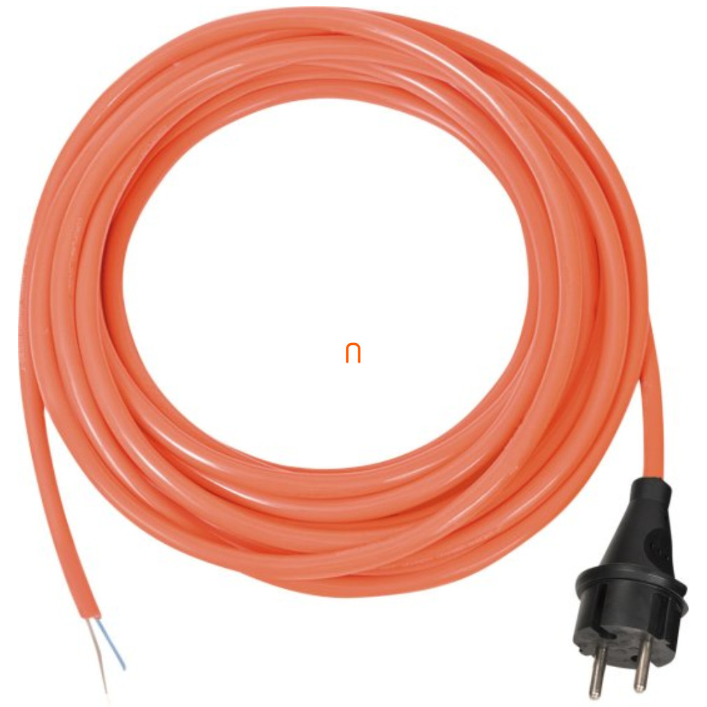 Cablu de conectare pentru exterior fără priză, 10 m (2x1,5 mm2)