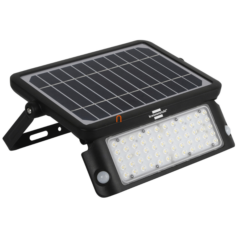 Reflector LED cu senzor de mișcare pentru exterior, alimentat cu energie solară - Brennenstuhl 1171730