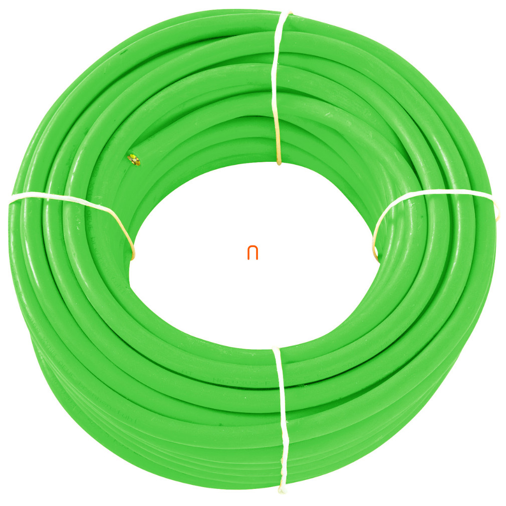 Bobină de cablu 100m verde