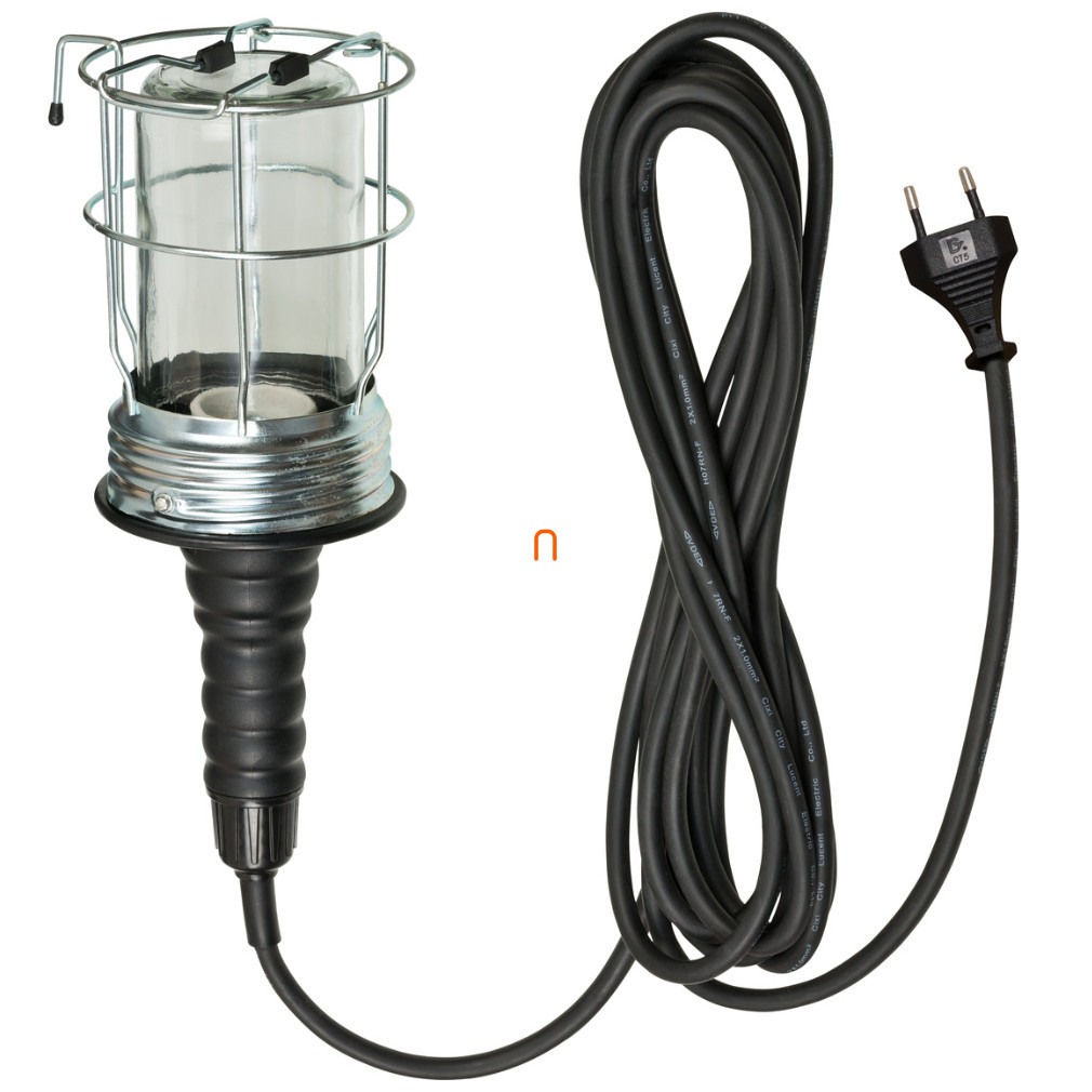 Lampă de lucru manuală cu grilaj de protecție