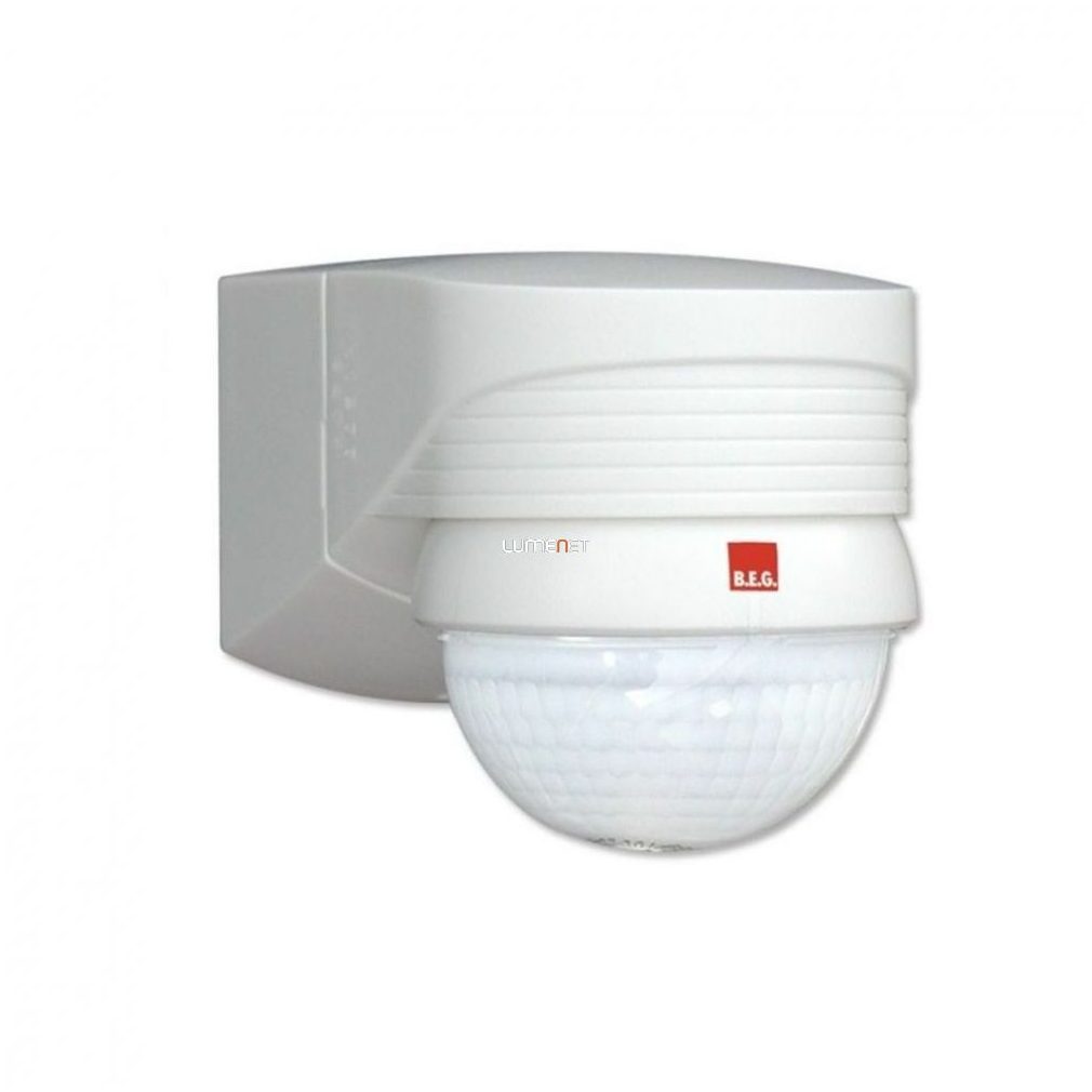 B.E.G. Luxomat LC-PLUS 280 senzor de mișcare exterior pentru montare pe perete 280°, alb, 91008