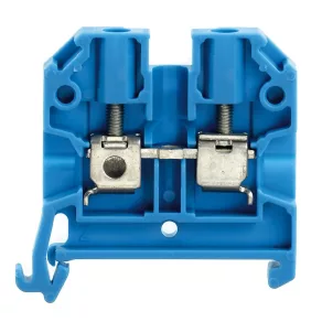   Bornă de trecere SAK 4/35 BL (0,13-6 mm²), TS35/PA, IEC 800 V/32 A, albastră, 0443680000 Weidmüller