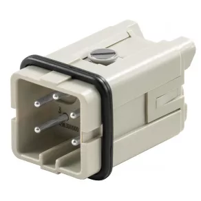   Insert de contact HDC, conector 400 V, 16 A, 4 poli, HDC HA 4 MS 1498300000 Weidmüller