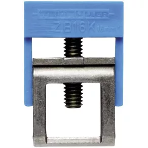   Cabluri de tracțiune pentru șină colectoare de 10x3 mm, în stare înșurubată ZB 4K BL 0475380000 Weidmüller