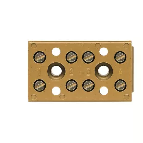   Regletă de conectare multipolară 400 V/32 A 0,33–4 mm³ BK 4 CRN 0625120000 Weidmüller
