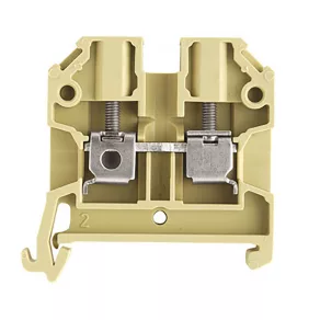   Conector de trecere SAK 4/35 (0,13-6 mm²), TS35/PA, IEC 800 V/32 A, bej, 0443660000 Weidmüller