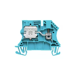   Conector de măsurare și deconectare 4 mm² albastru cu împământare WNT 4 10X3 1010780000 Weidmüller