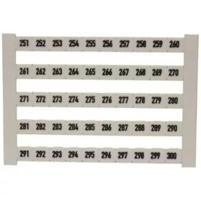   Număr de referință pentru bornă de legătură 251-300 alb DEK 6 FW 251-300 0468660251 Weidmüller