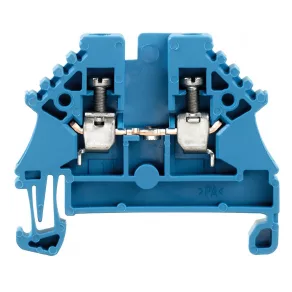   Conector de trecere WDU 2.5N BL (0,05-4 mm²), 500 V/24 A, albastru 1023780000 Weidmüller