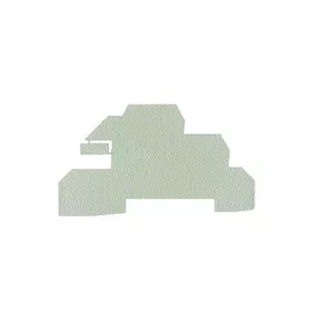   Capac pentru bornieră din seria W, model WAP WDL2.5/S, verde, 1067700000 Weidmüller