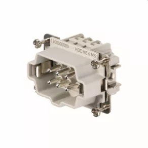   Insert de contact HDC, conector 500 V, 24 A, 6 poli, HDC HE 6 MS 1200000000 Weidmüller