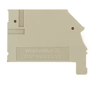   Capac pentru bornieră din seria W, model WAP WDU1.5/BLZ/ZA, bej, 1577320000 Weidmüller