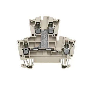   Conector de trecere WDK 2,5 V (0,05-4 mm²), 400 V/24 A, bej 1022300000 Weidmüller