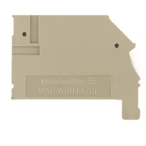   Placă de capăt de serie WAP WDU1.5/BLZ 1577330000 Weidmüller