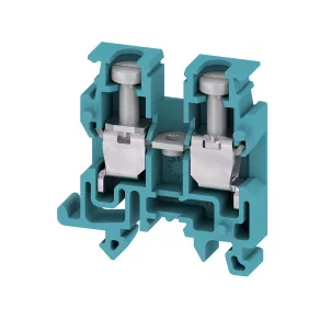   Conector de trecere AKZ 2.5 BL (0,13-4 mm²), TS15/PA, IEC 250 V/24 A, albastru, 0697180000 Weidmüller