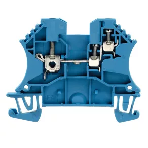   Conector de trecere WDU 2,5/1,5/ZR BL (0,05-4 mm²), 800 V/24 A, albastru 1024780000 Weidmüller