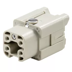   Insert de contact HDC, carcasă 400 V, 16 A, 4 poli, HDC HA 4 FS 1498400000 Weidmüller