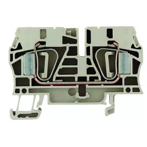 Conector de șină 6 mm² bej ZDU 6 1608620000 Weidmüller