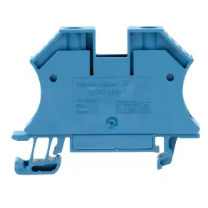   Conector de trecere WDU 16N BL (1,5-25 mm²), 690 V/76 A, albastru 1036180000 Weidmüller