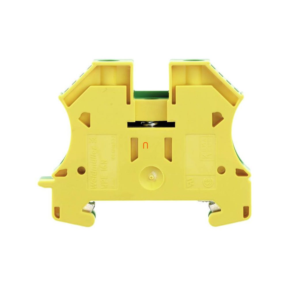 Clemă de legare la pământ 16 mm2 WPE 16N (1,5-25 mm2), 400 V, 1019100000 Weidmüller