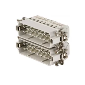   Insert de contact HDC, conector 250 V, 16 A, număr de poli: 16, HDC HA 16 MS 17-32 1650880000 Weidmüller