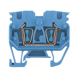   Conector de trecere ZDUB 2,5-2/4AN/15 BL (0,13-4 mm²), 800 V/24 A, albastru 1712790000 Weidmüller