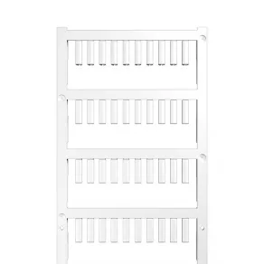   Marcator pentru conductori și cabluri (cu fixare prin clipsare), alb, VT SF 1/12 MC NE WS V0 1718470001 Weidmüller