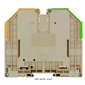   Bornă de împământare 120 mm² WPE 120/150 (33-63-150 mm²), 1000 V, 1019700000 Weidmüller