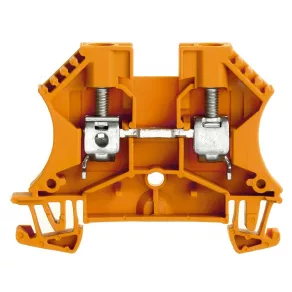   Conector de trecere   6 mm²  portocaliu WDU 1020260000 Weidmüller