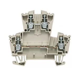   Conector de serie WDK 2.5 ZQV (0,05-4 mm²), 400 V/24 A, bej 1041100000 Weidmüller