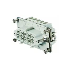   Insert de contact HDC, carcasă 500 V, 16 A, 10 poli, HDC HE 10 FT 1745770000 Weidmüller