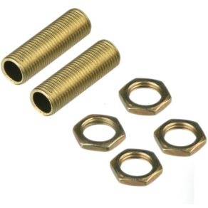   Șurub public cu piuliță M10x1 30 mm, metal, ambalaj blister (2 buc.)