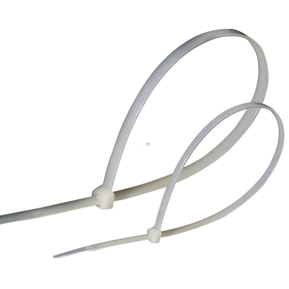 Cable ties, 25 pcs/pack, white (200x4.6 mm)
