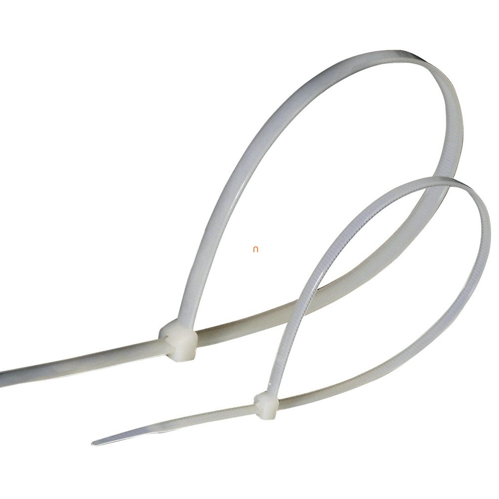 Cable ties, 25 pcs/pack, white (380x4.8 mm)