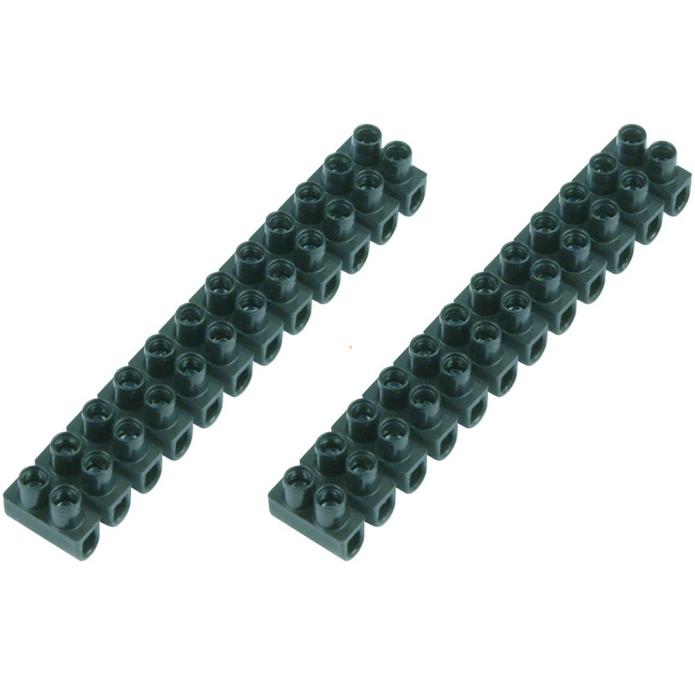 Clemă cu șurub 2 șuruburi 0.5-4.0 mm, 12p 2pcs blister