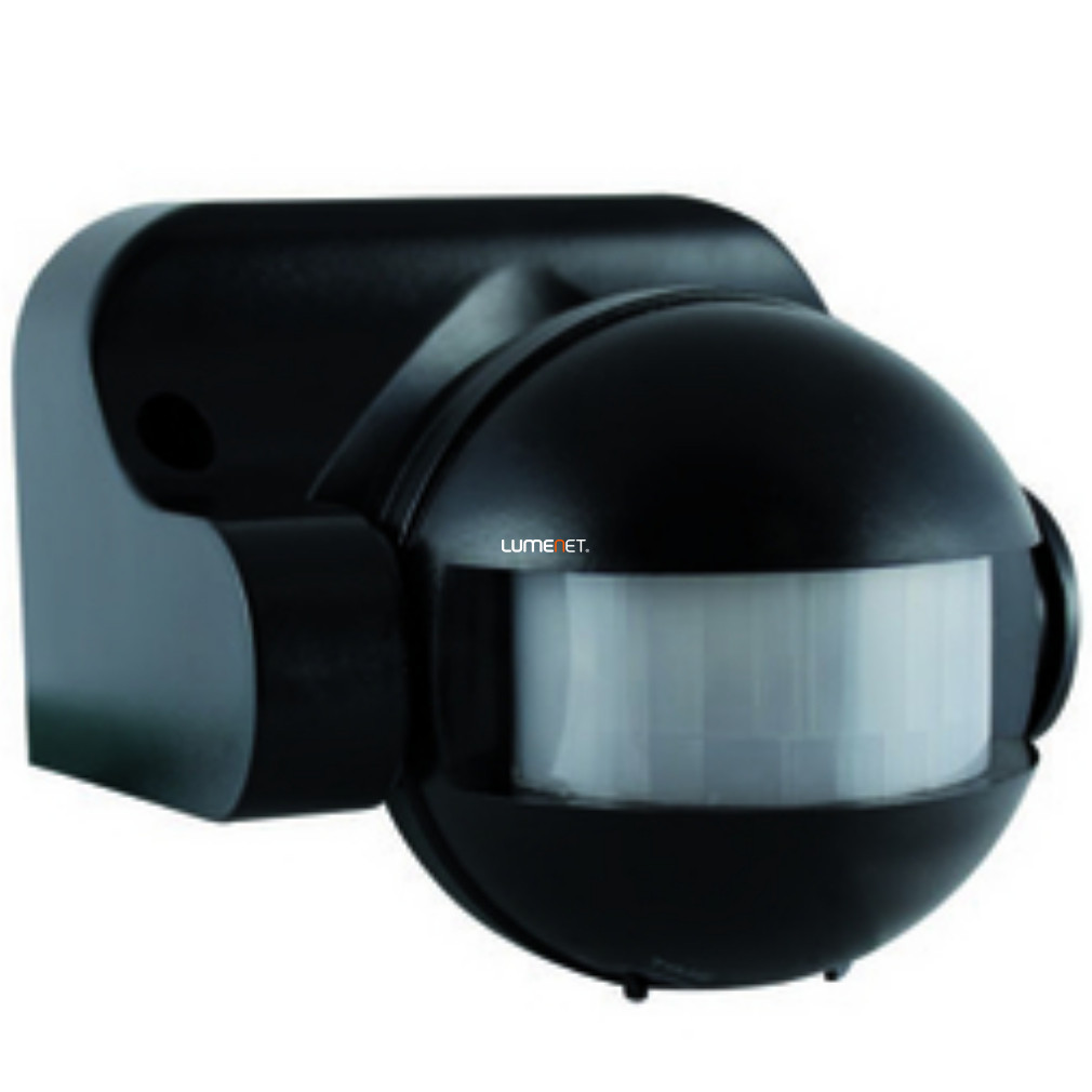 Senzor de mișcare pentru exterior, vertical 180°, negru