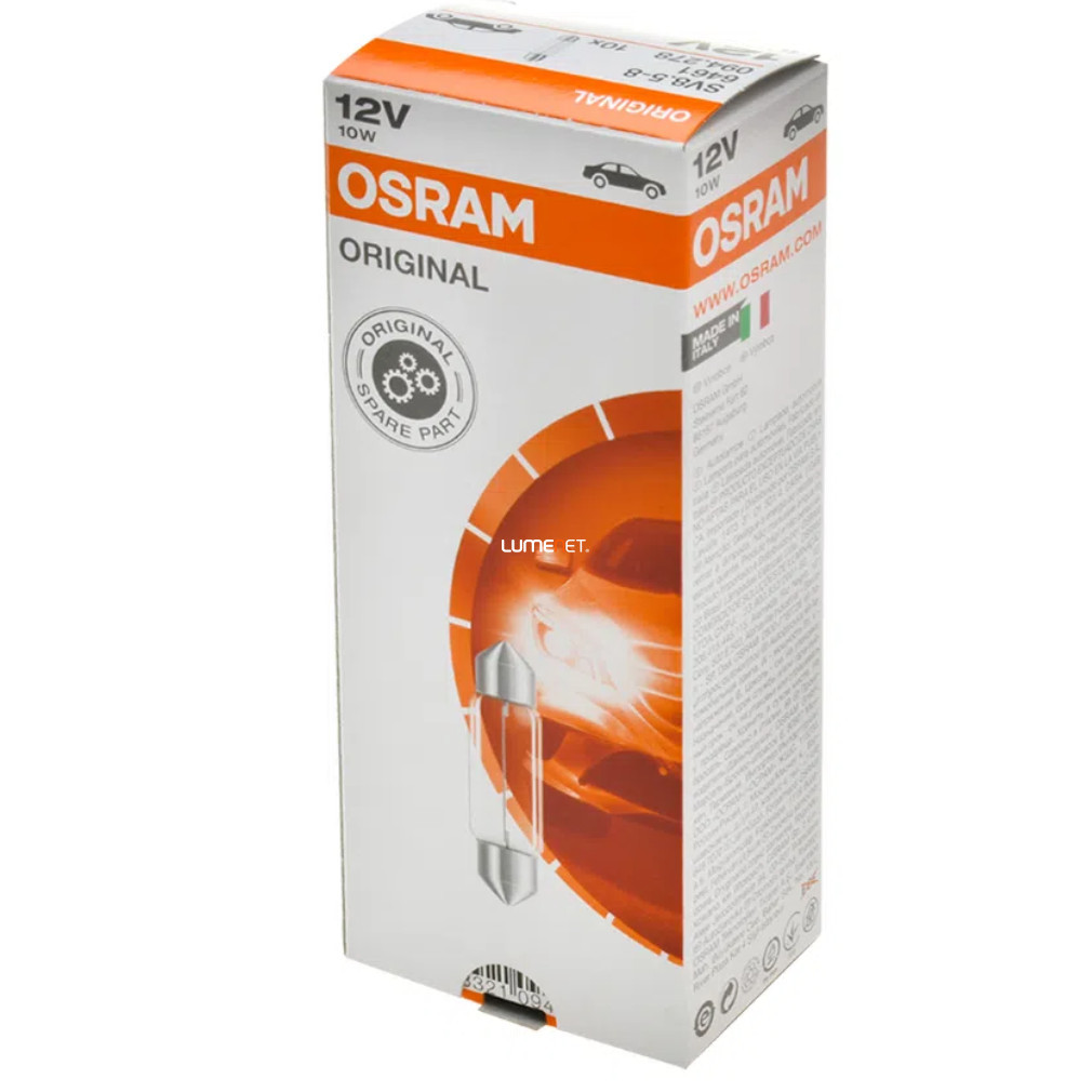 Osram Original Line 6461 10W SV8.5 bec de semnalizare pentru plafonieră, 10 bucăți/pachet