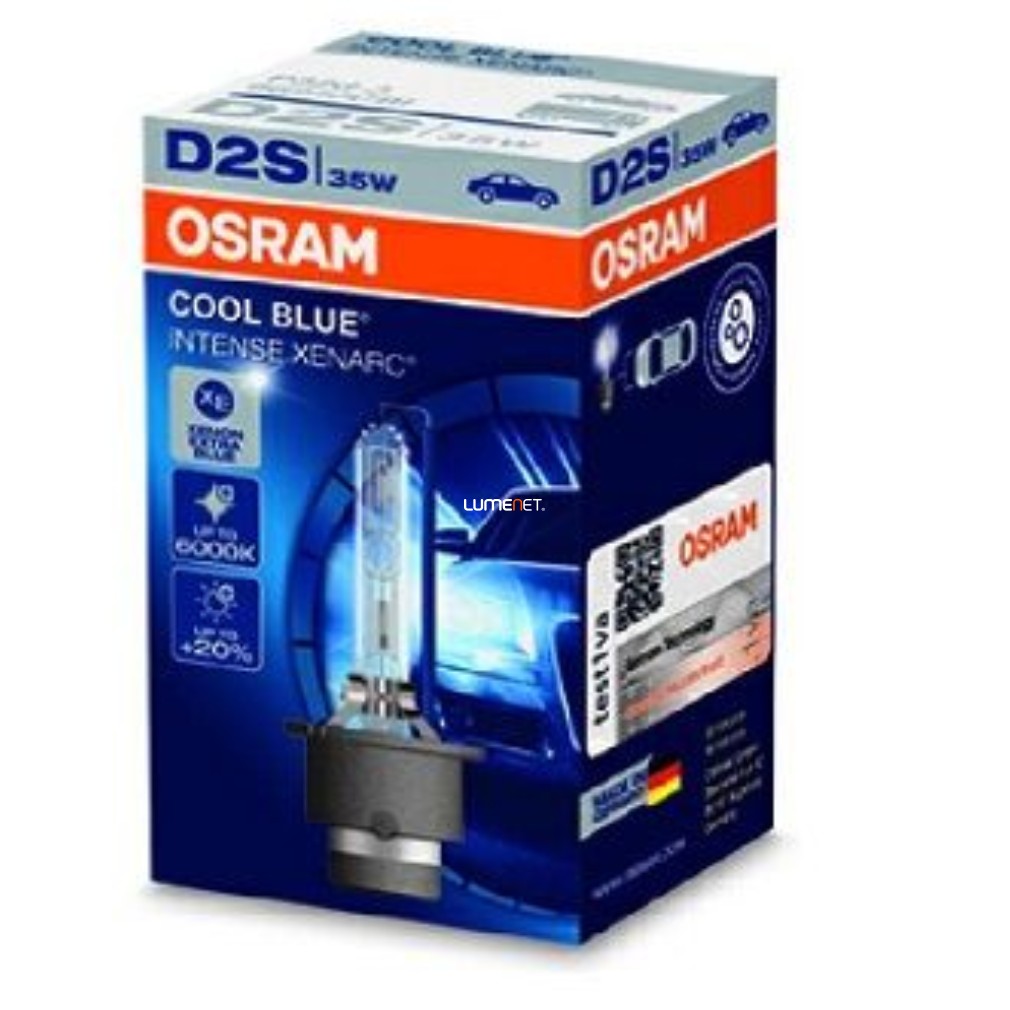 Osram Xenarc Cool Blue Intense D2S, 1 buc per cutie, nedeschise