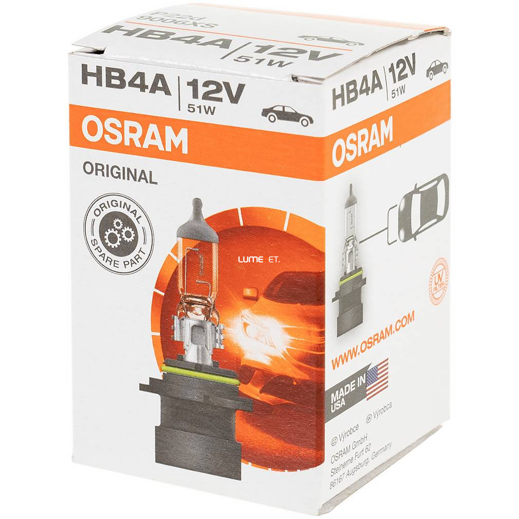 Osram Original Line 9006XS HB4A în cutie