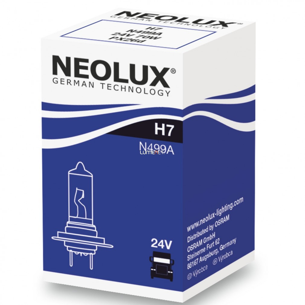 Neolux N499A H7 24V cutie