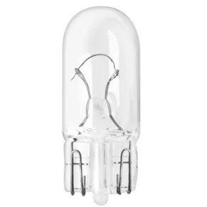   Bec indicator Neolux W5W, 12 V, soclu W2.1x9.5d, dimensiuni compacte, design rezistent la vibrații, N501-02B, 2 bucăți/ambalaj blister