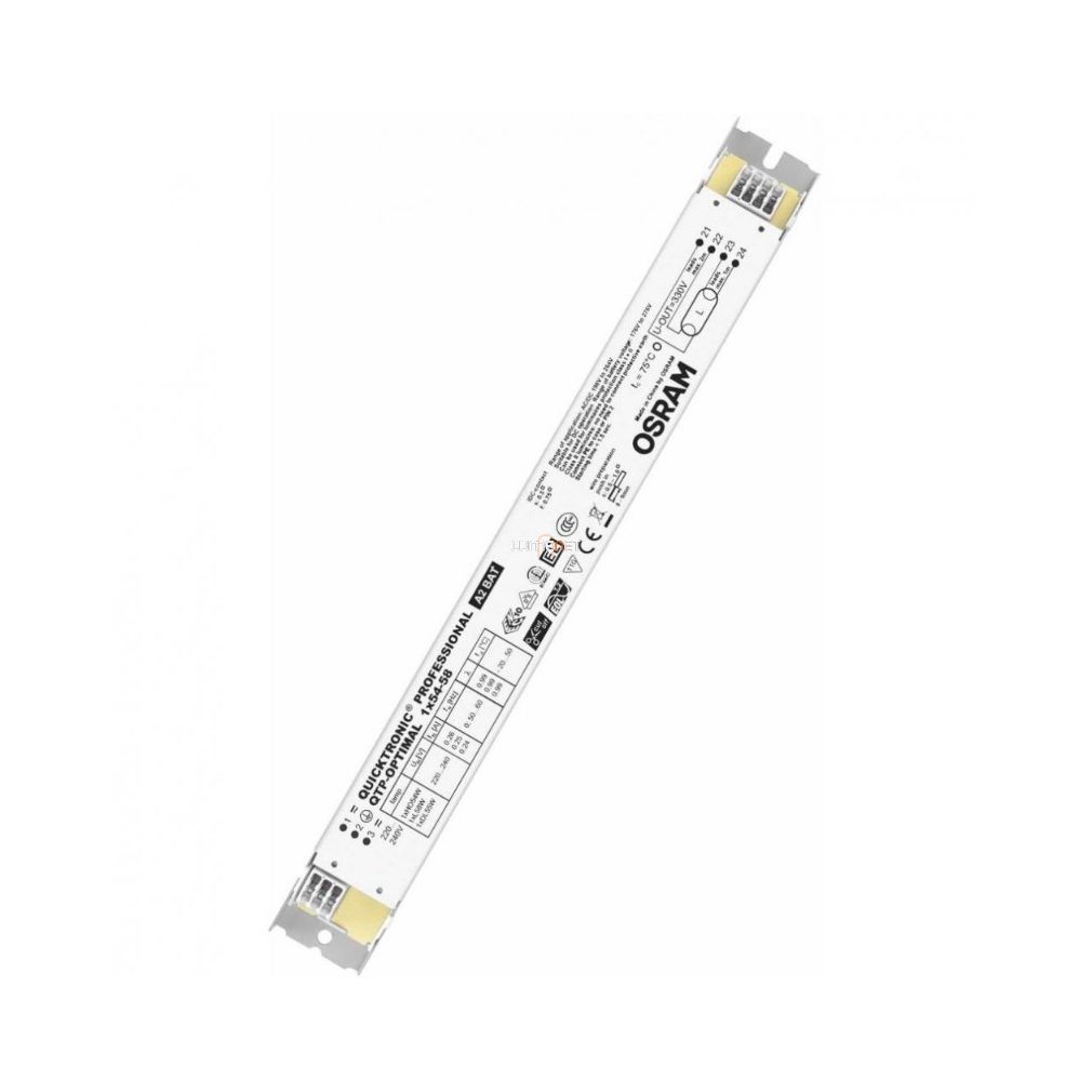 Elektronikus előtét QTP-OPTIMAL 1X54-58 DL-55W 220-240 UNV1 Osram 4008321873729